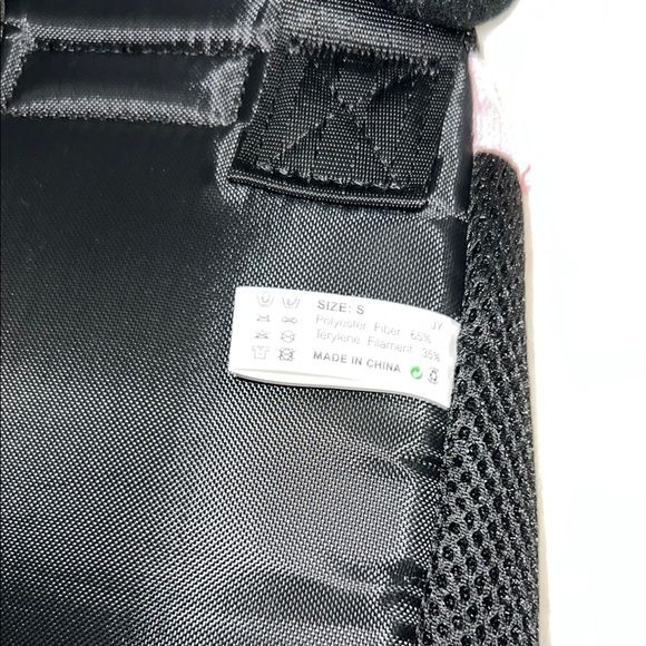 Pet Carrier Backpack - Pink and Black - Picture 3 of 5